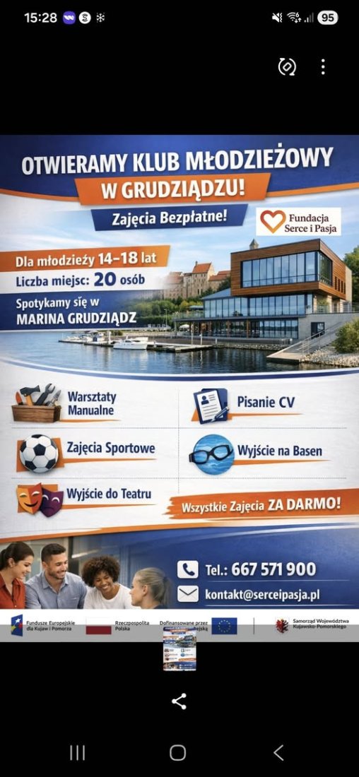 Rusza Klub Młodzieżowy, dołącz do nas