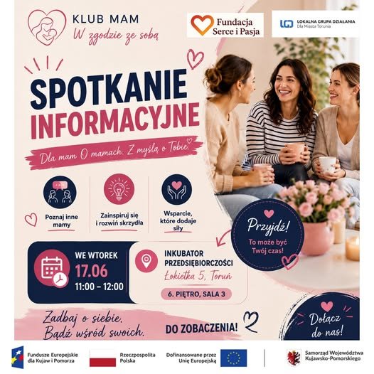 Spotkanie informacyjne Klubu Rodzica „W zgodzie ze sobą”