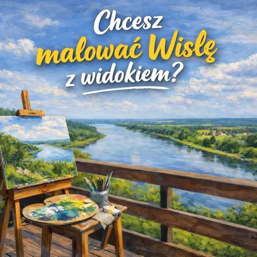 Szukamy artystów do wspólnego malowania natury w Osieku nad Wisłą