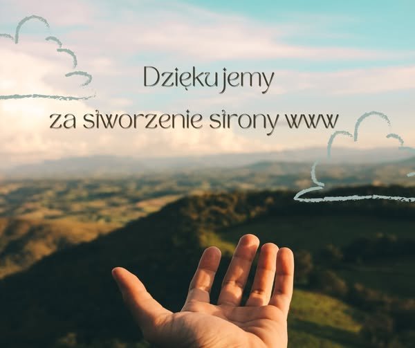 Dziękujemy za bezpłatne przygotowanie strony internetowej Fundacji